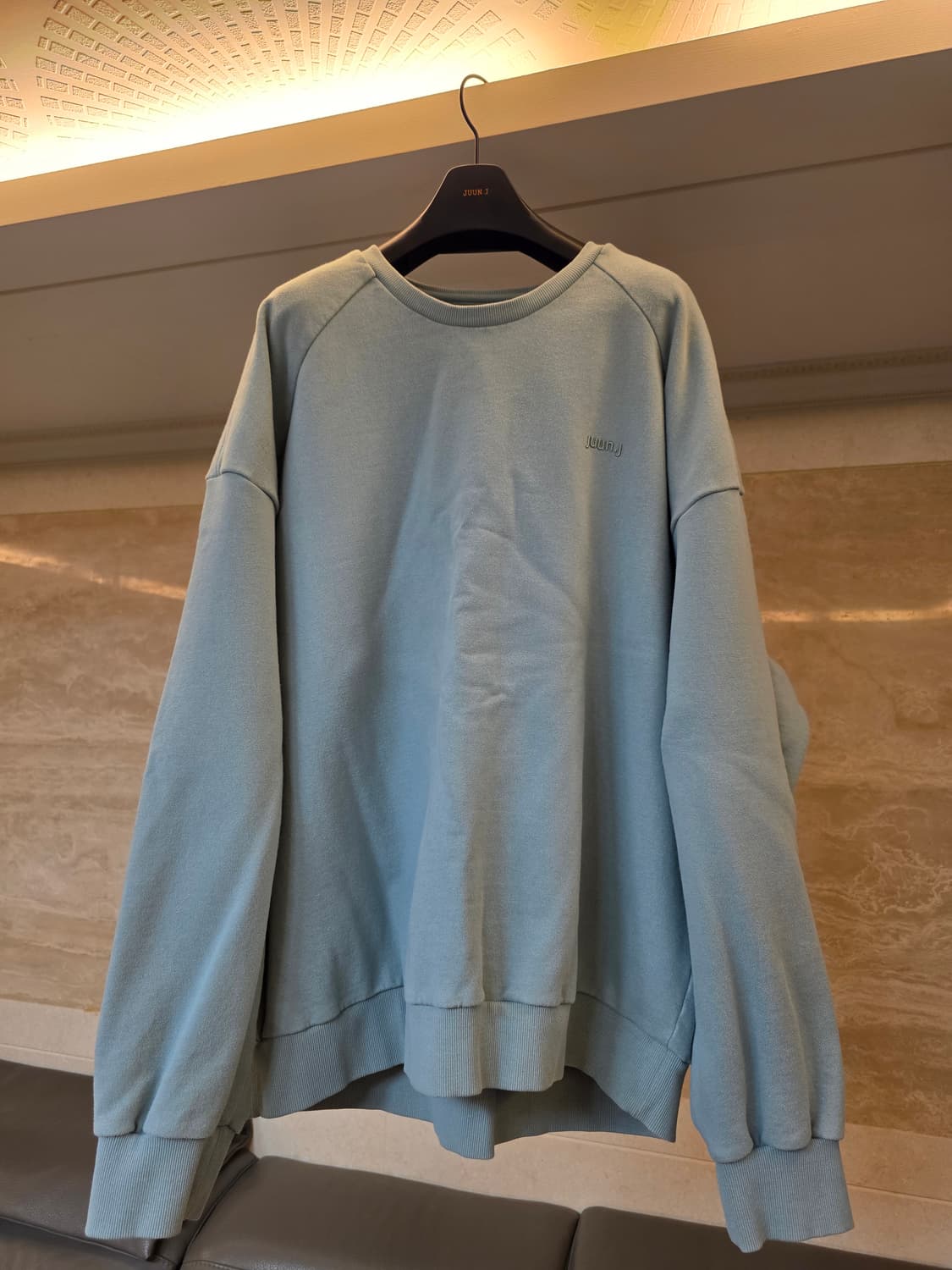 [M]준지 란도니 맨투맨 블루 상품이미지1