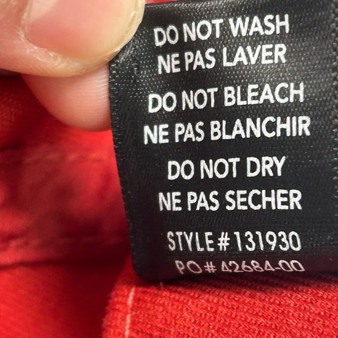 스투시 스탁 로우 프로 캡 레드 상품이미지6