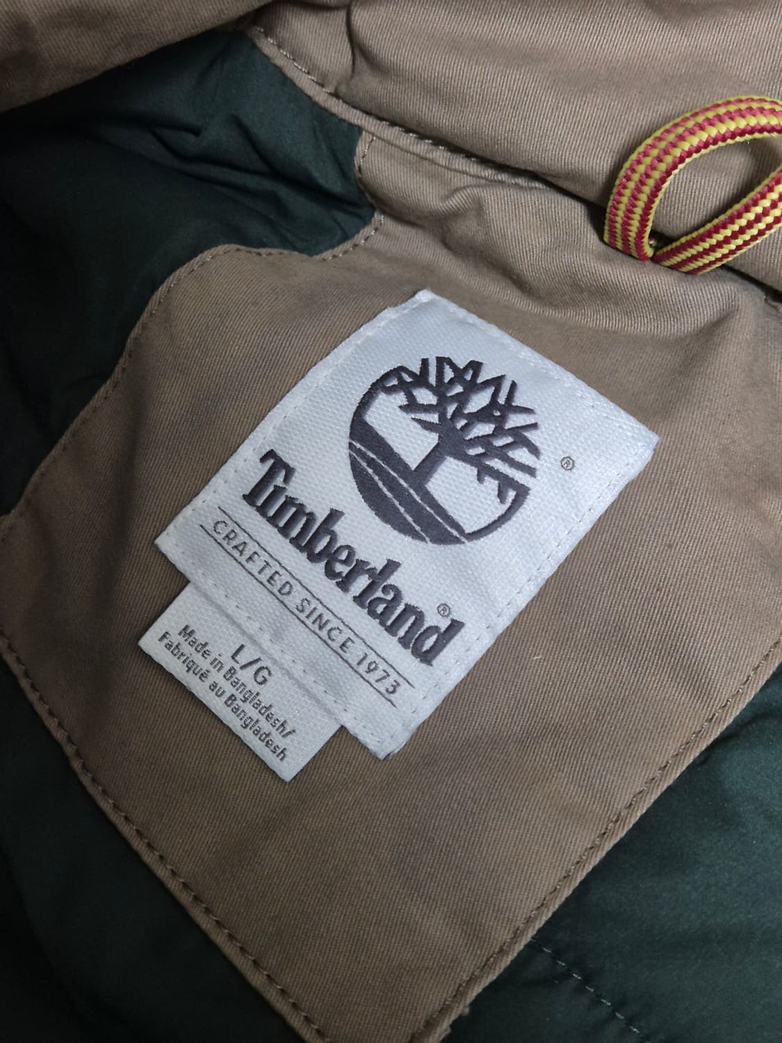 팀버랜드 남성 우븐 패디드 야상 자켓 상품이미지3