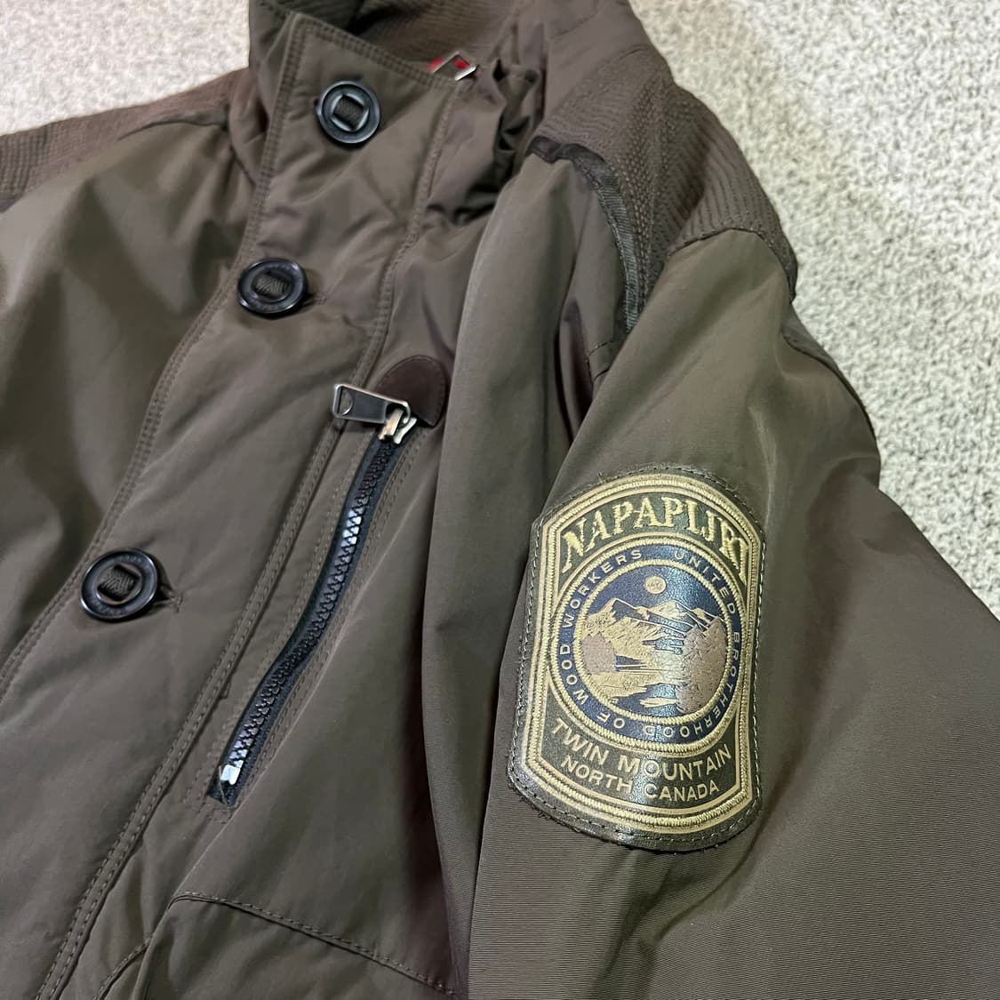 NAPAPIJRI 나파피리 하이넥 블루종 자켓 상품이미지2
