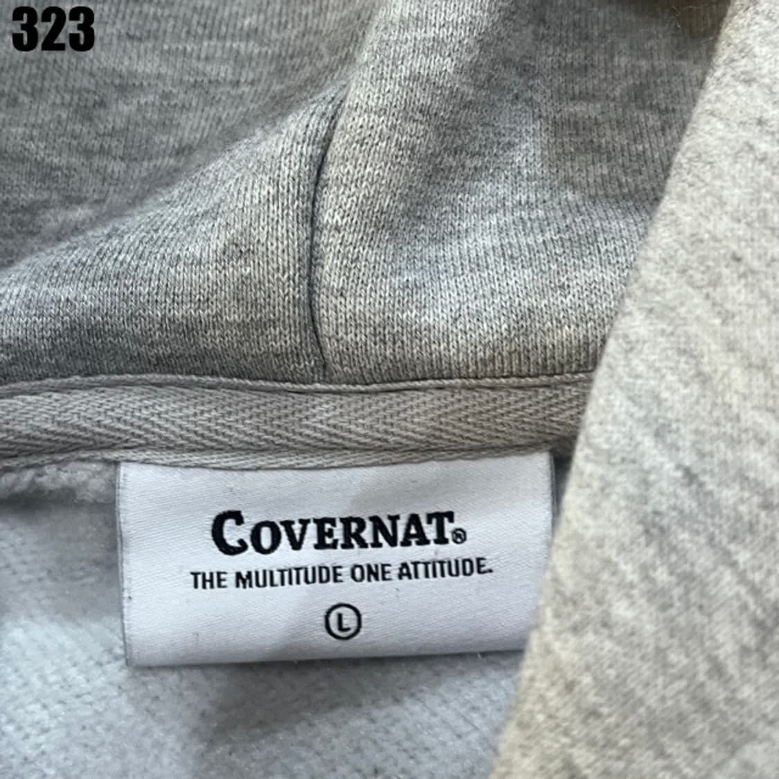 커버낫 그레이 후드티  상품이미지2