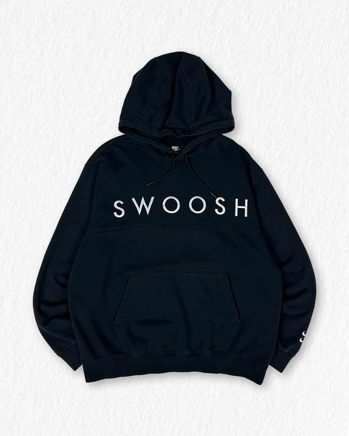 나이키 스우시 레터링 후드티 상품이미지1