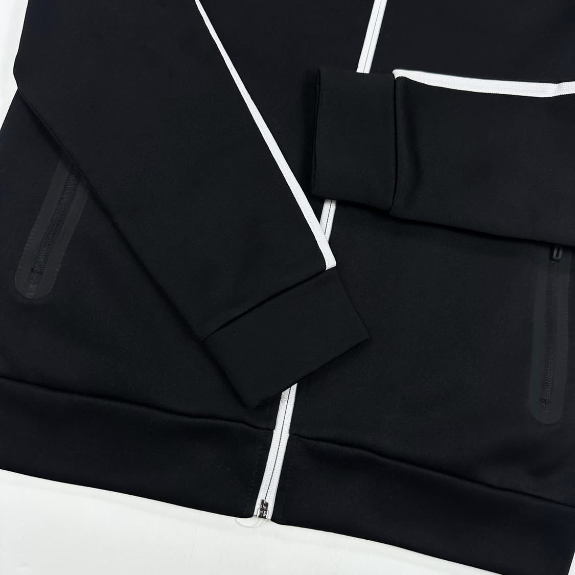 아디다스 오리지널 삼선 블랙 트랙탑 져지 (M) 상품이미지3