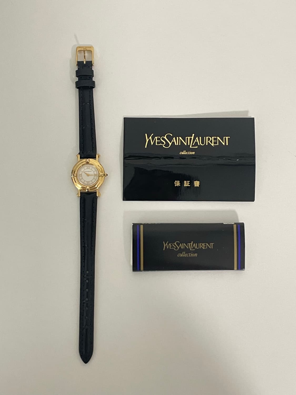 YSL roman index watch / 생로랑 골드 로만 인덱스 시계 상품이미지9