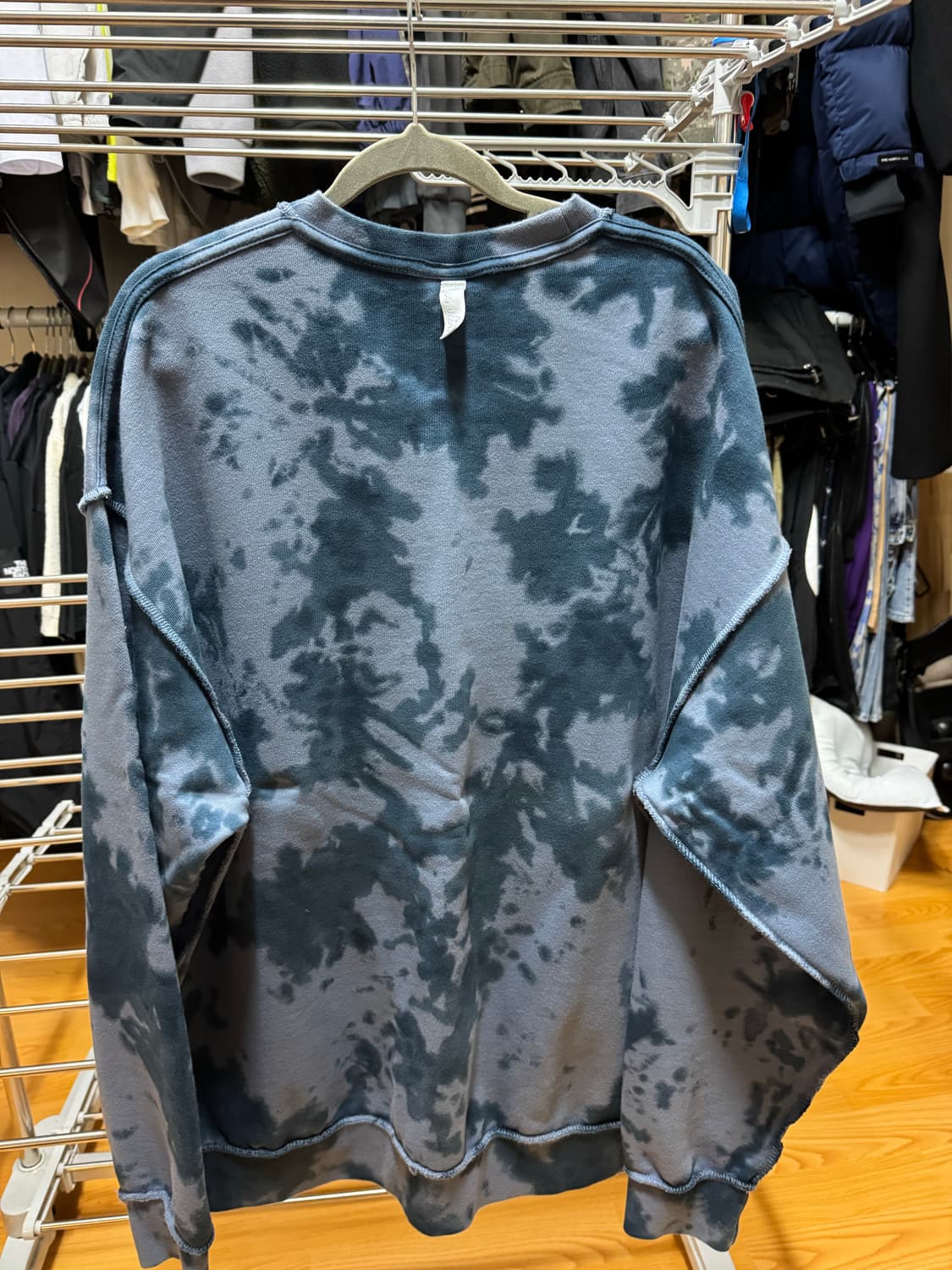 노메뉴얼 타이다이 맨투맨 xl 상품이미지2