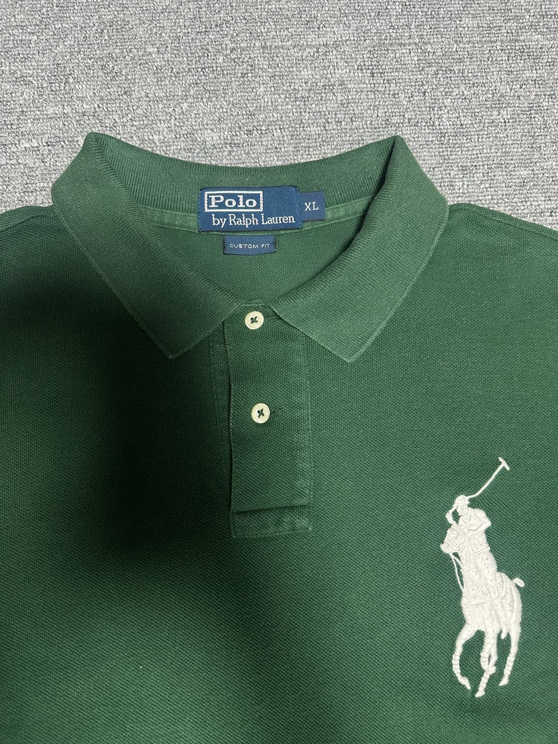 폴로 빅포니 럭비 카라티 그린 상품이미지2