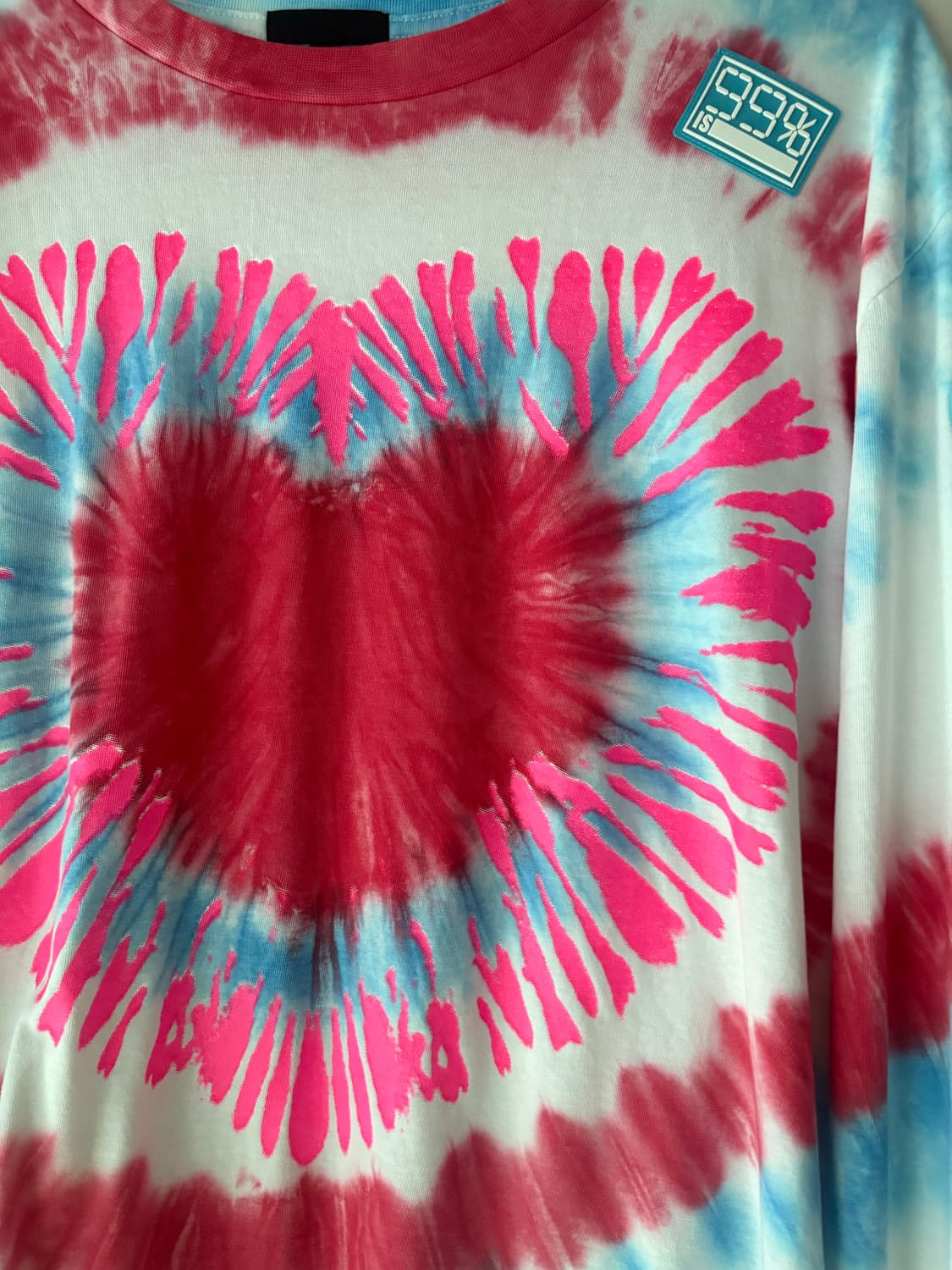 99%is TIE-DYE SLEEVE T-SHIRT 타이다이 긴팔 티셔츠 상품이미지2