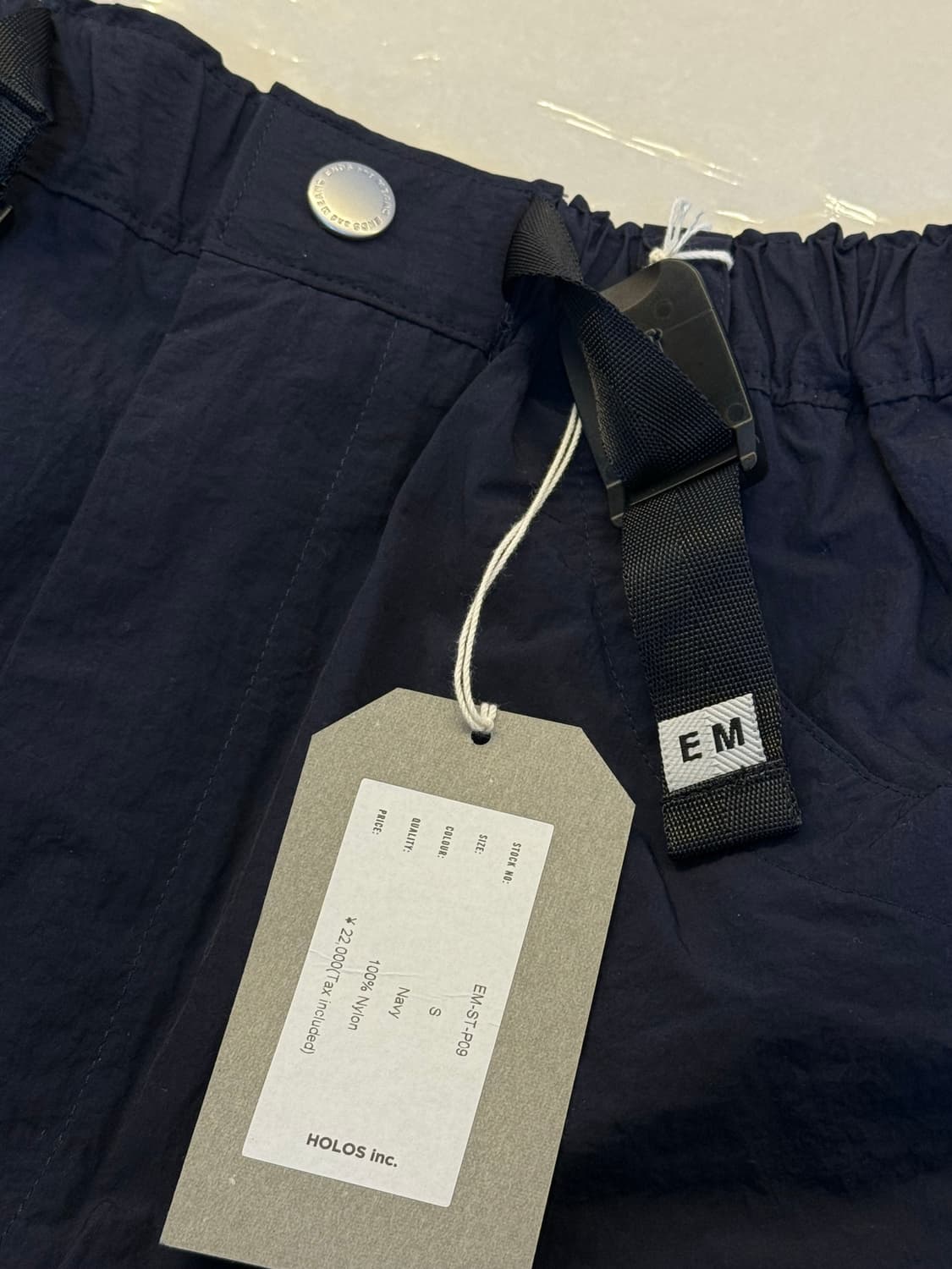 앤즈앤드민즈(ENDS and MEANS) 유틸리티 쇼츠 네이비(S) 상품이미지1