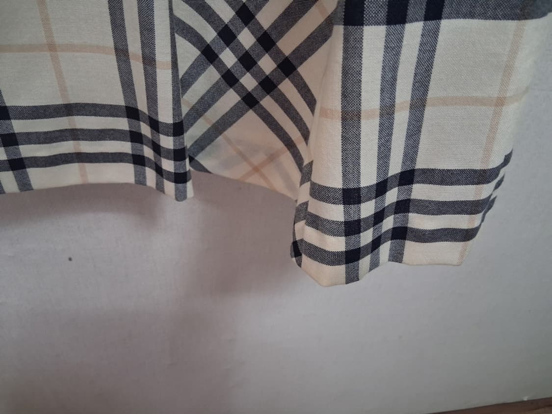 버버리 롱스커트 31 32인치 순모 울 춘 상품이미지6