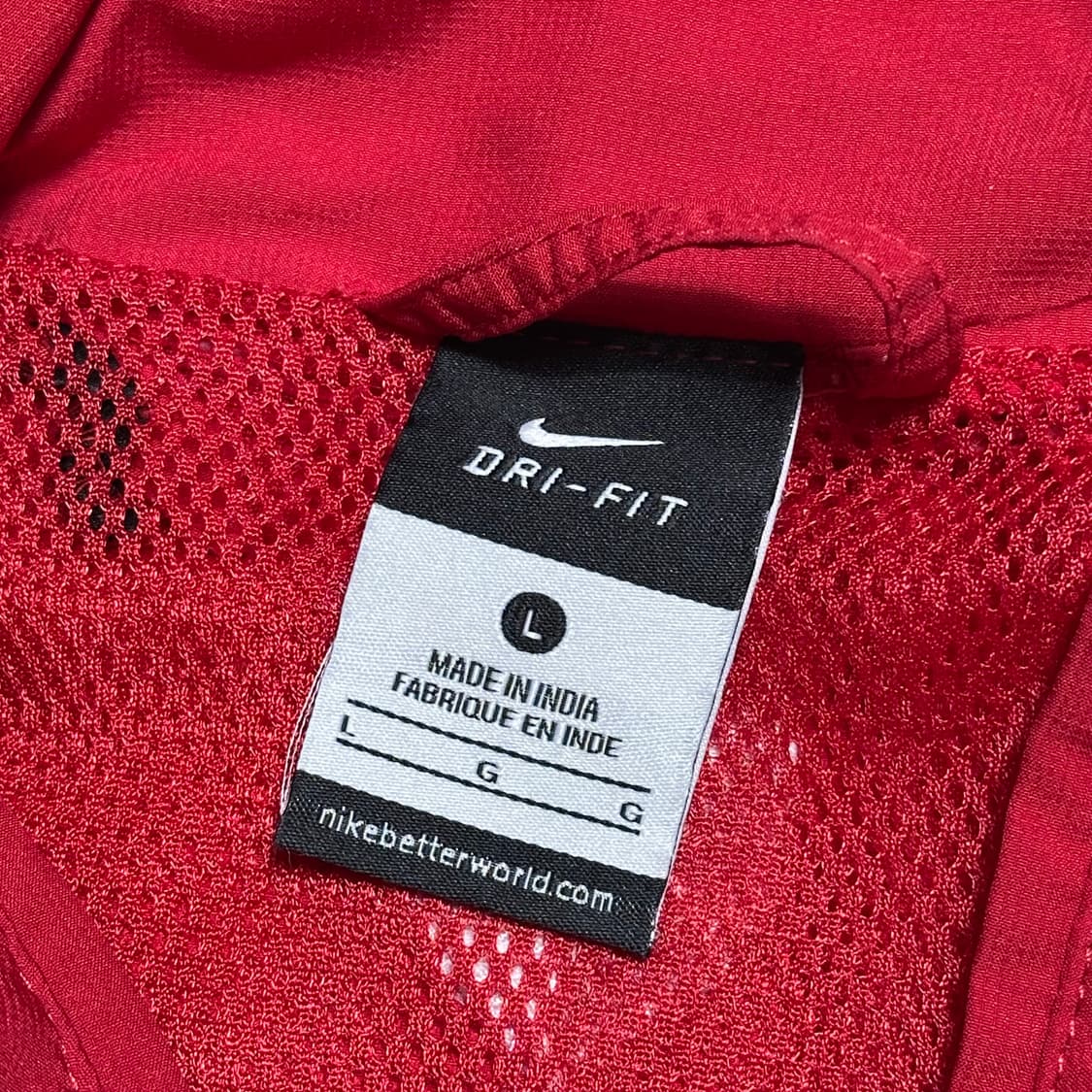 L 나이키 바르셀로나 드라이핏 버건디 바람막이 상품이미지4