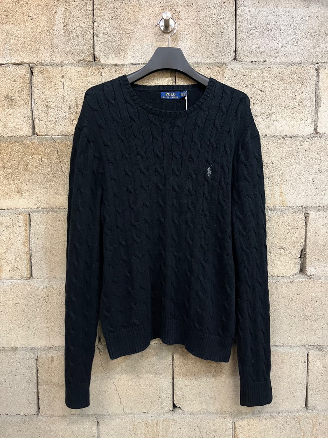 폴로 랄프 로렌 베이직 블랙 니트 상품이미지1