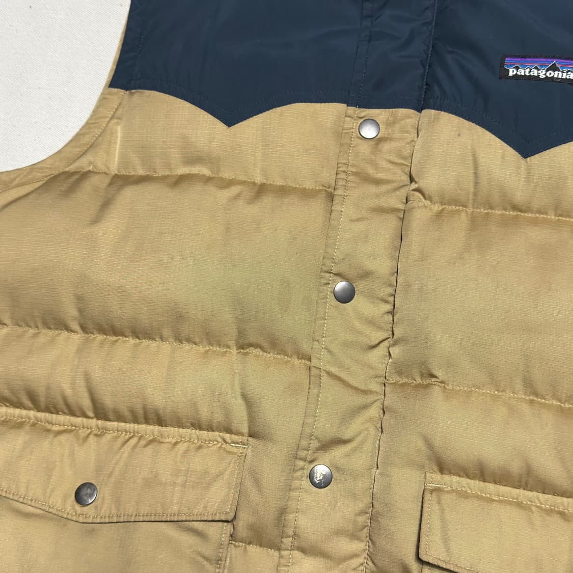 M 파타고니아 슬링샷 웨스턴 구스다운 패딩베스트 상품이미지6