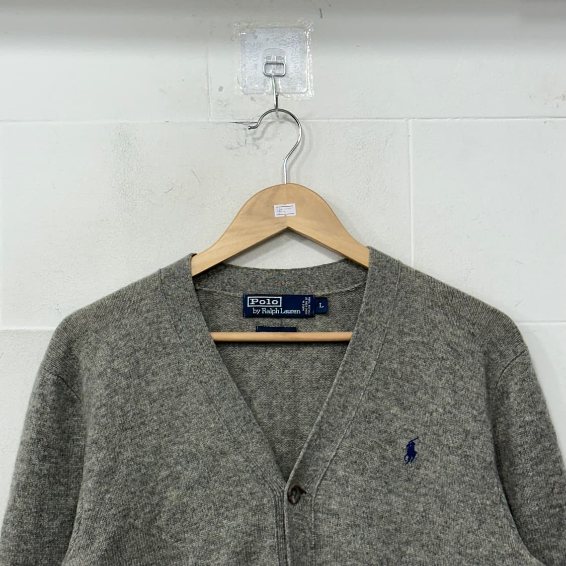 폴로 니트 가디건L 상품이미지2