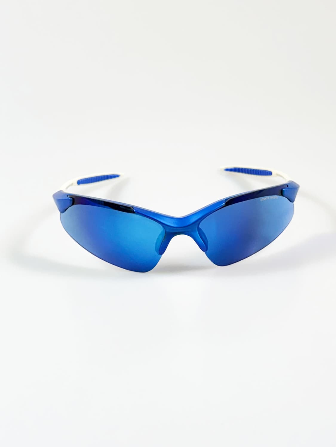 90s DOMON SPORTS 블루 미러 쉴드 빈티지 선글라스 상품이미지2