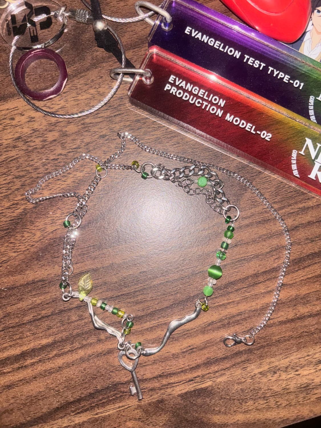 열쇠 비즈 목걸이  상품이미지2