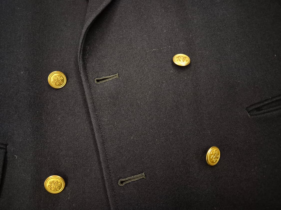 90s  제이프레스 금장버튼 더블 자켓 상품이미지4