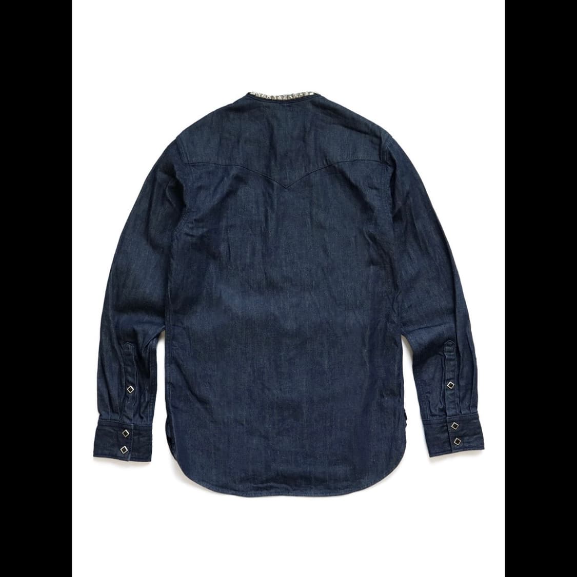 캐피탈 Kapital 80z 데님 밴드 컬러 스터드 웨스턴 셔츠 상품이미지2