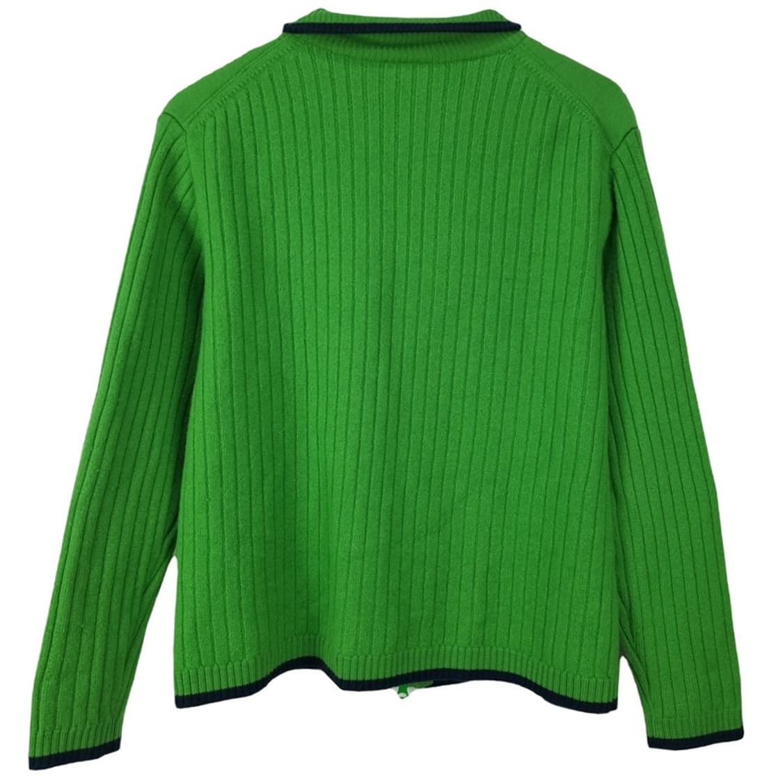 [라코스테] 로고 패치 슬림핏 니트 집업 가디건 M18780 상품이미지3