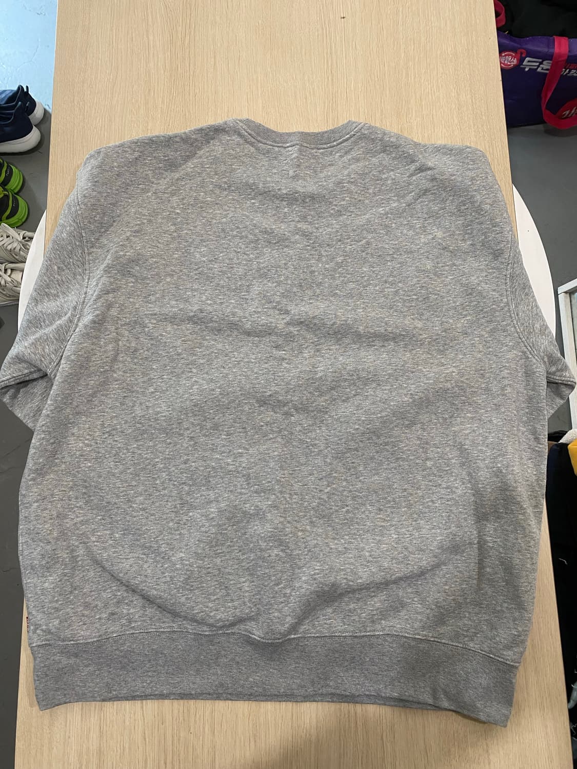 리바이스 그레이 맨투맨 티셔츠 (L) 상품이미지6