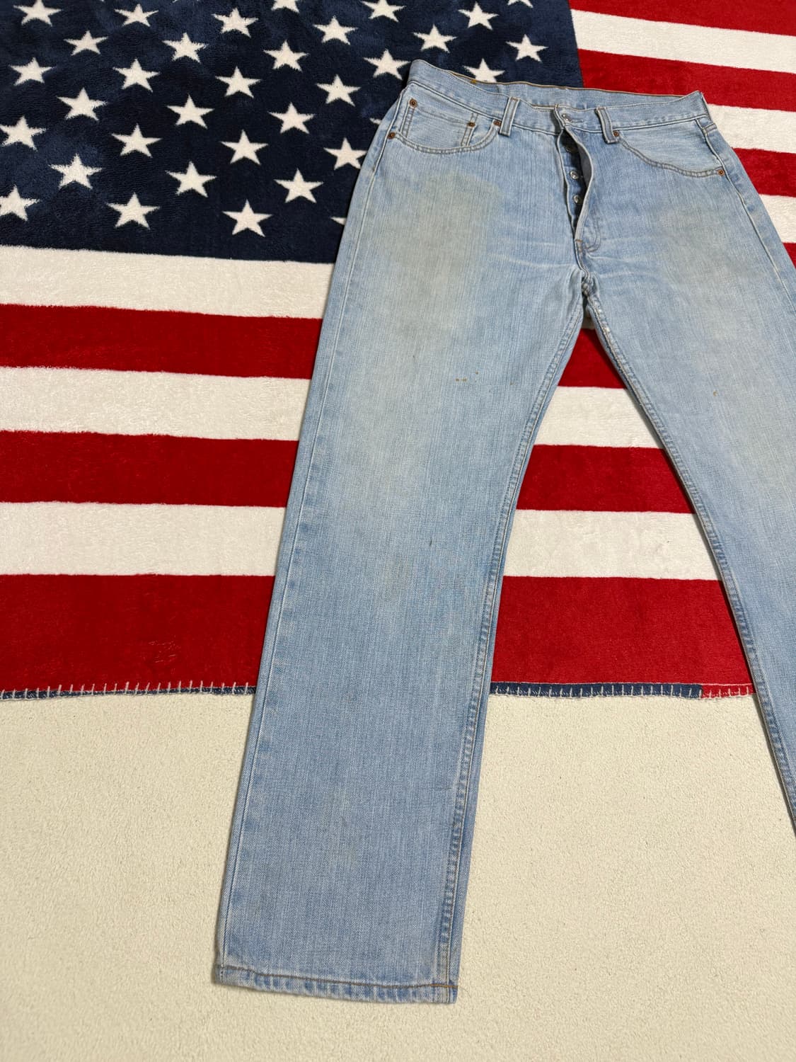 리바이스 501 연청 데님팬츠 Levi's 501 vintage 상품이미지2