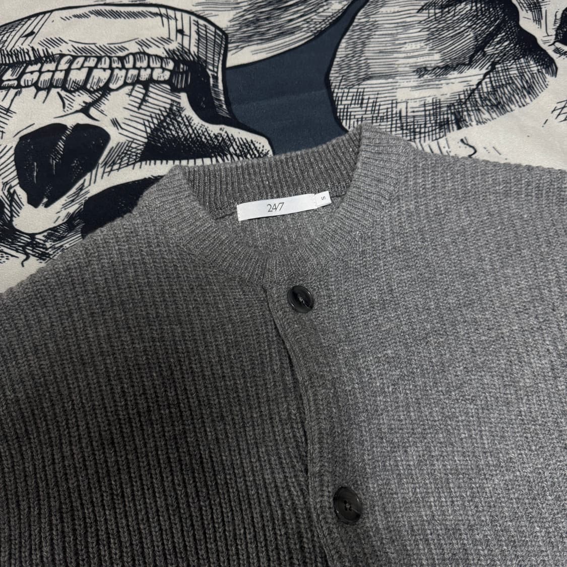 코오롱  24/7 시리즈 캐시미어 가디건 S사이즈 상품이미지4