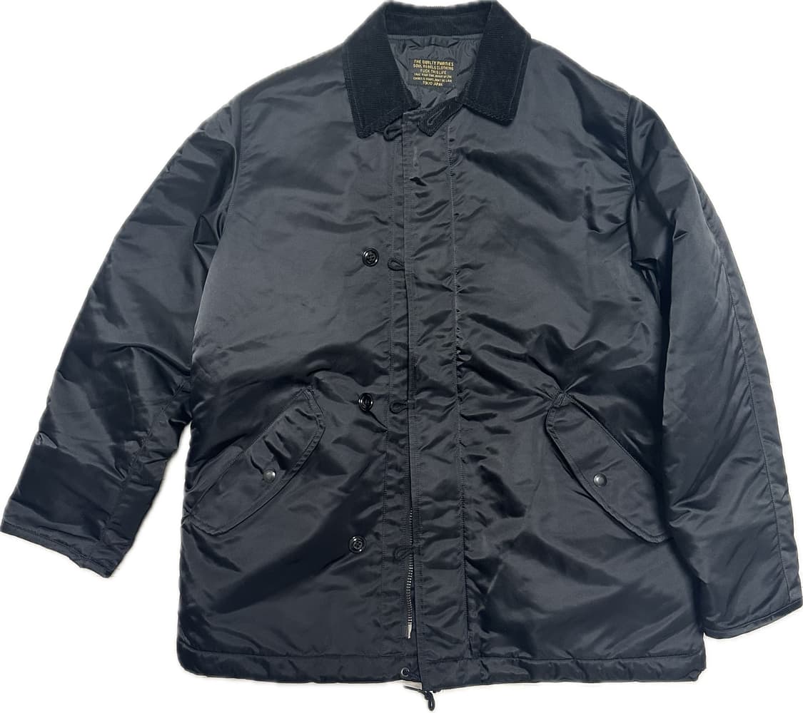 WACKO MARIA IMPERMEABLE DECK JACKET 블랙 상품이미지2