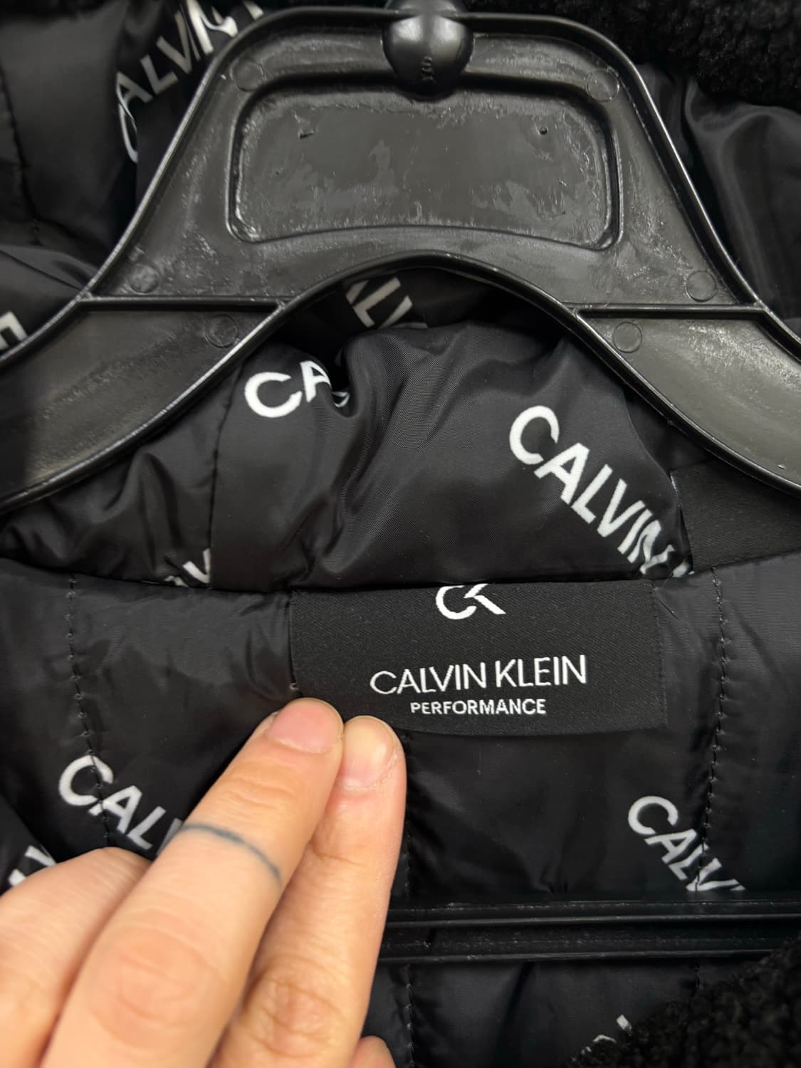 켈빈클라인 플리스 쉐르파 자켓 상품이미지5