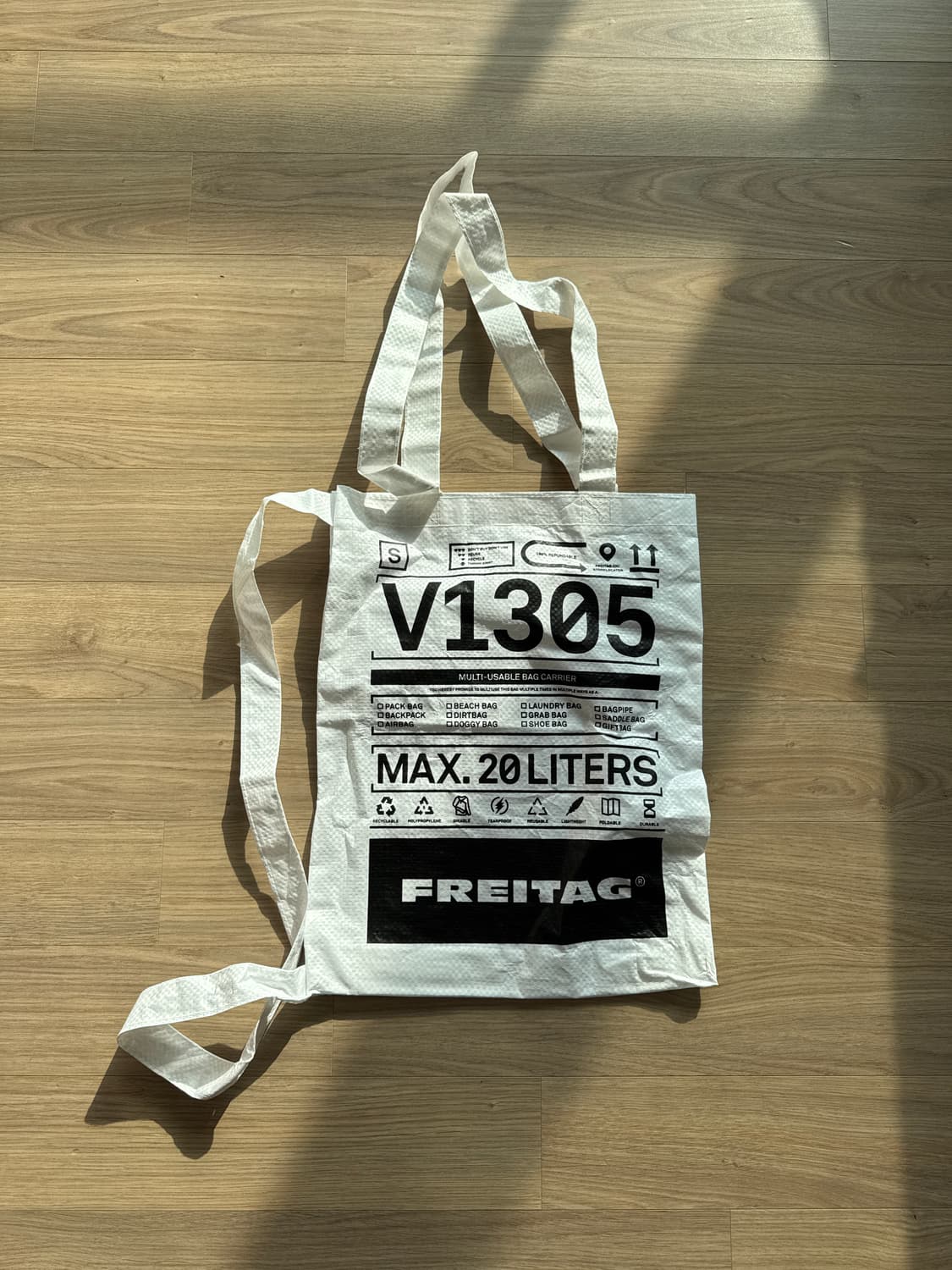 프라이탁 에코백 리유저블백 토트백 상품이미지1