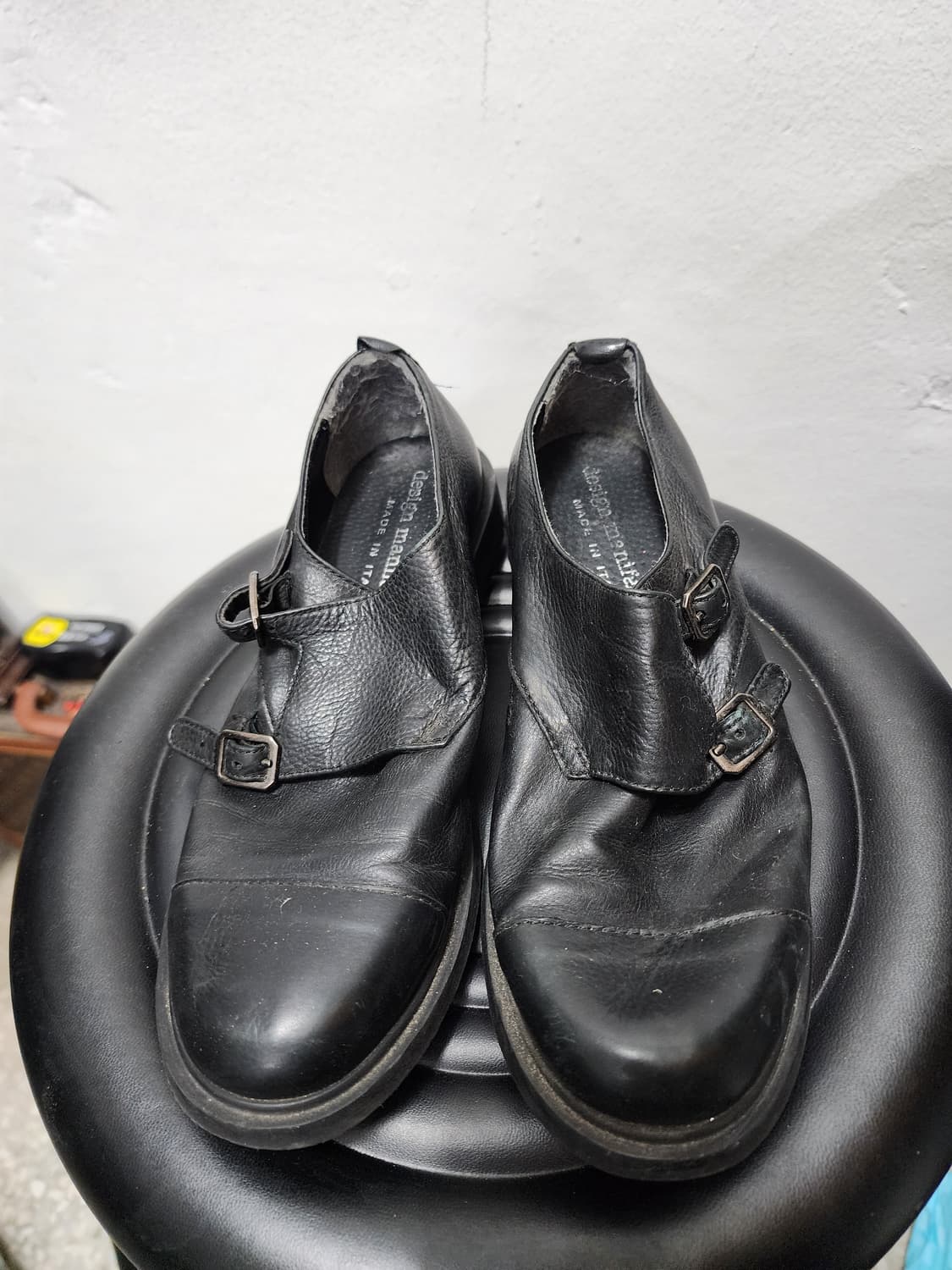 이태리 디자인 몽크스트랩 구두 상품이미지3