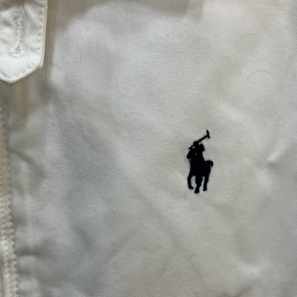 폴로 랄프로렌 화이트 코튼 자켓 M 상품이미지4