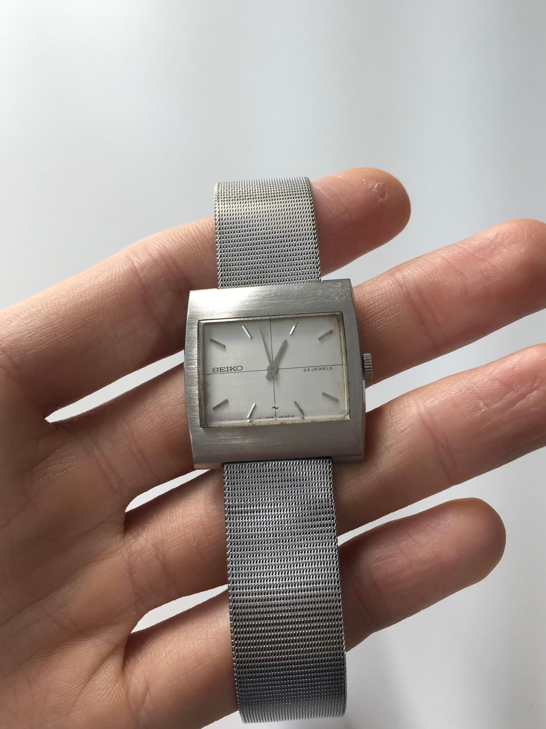 70s seiko chariot square manual wind 상품이미지2
