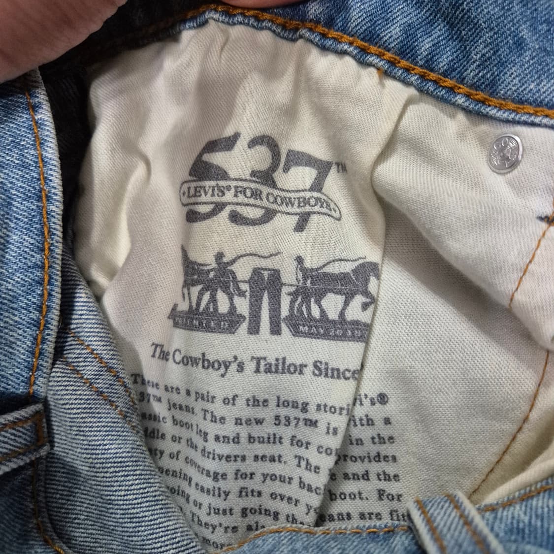 리바이스 537 부츠컷 상품이미지5