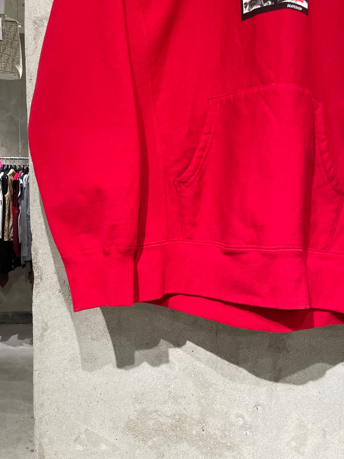 슈프림 레드 스모 헤어 컷 후디  상품이미지4