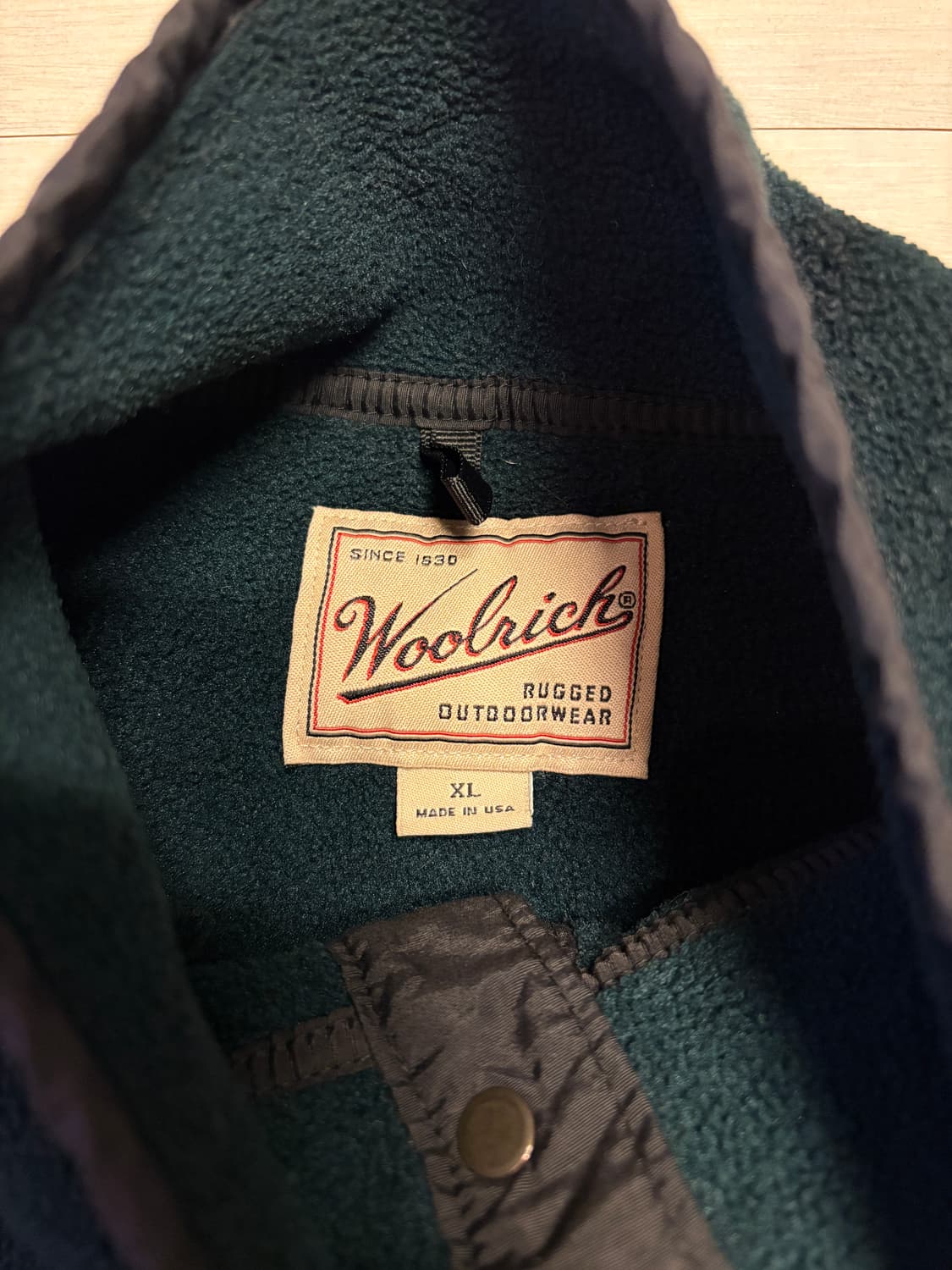 XL) 90s~00s 울리치 그린 플리스 상품이미지3