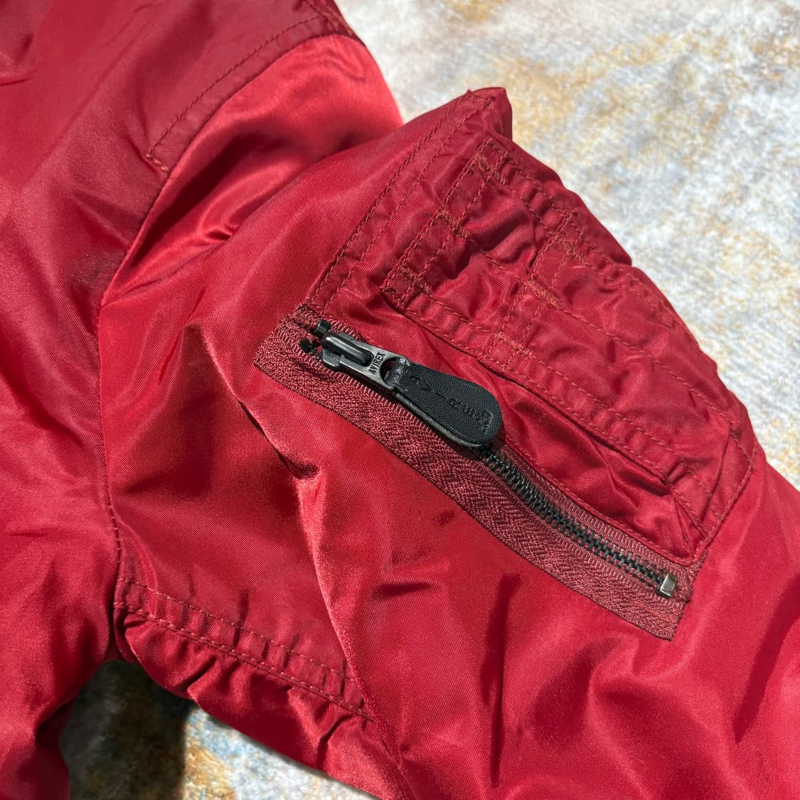 Avirex 아비렉스 빈티지 ma-1 자켓 made in Japan 상품이미지4