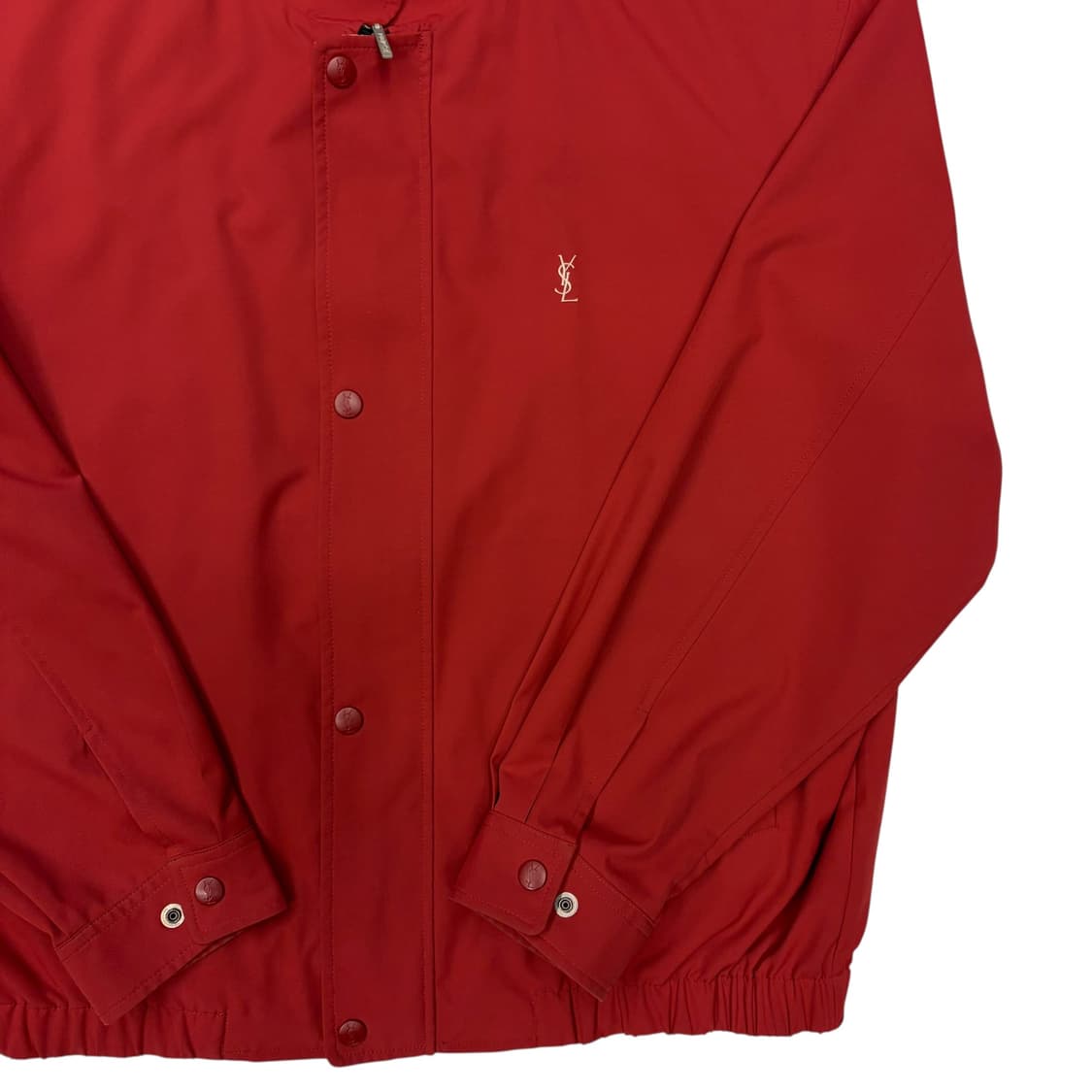 입생로랑 레드 블루종 자켓 XL 상품이미지3