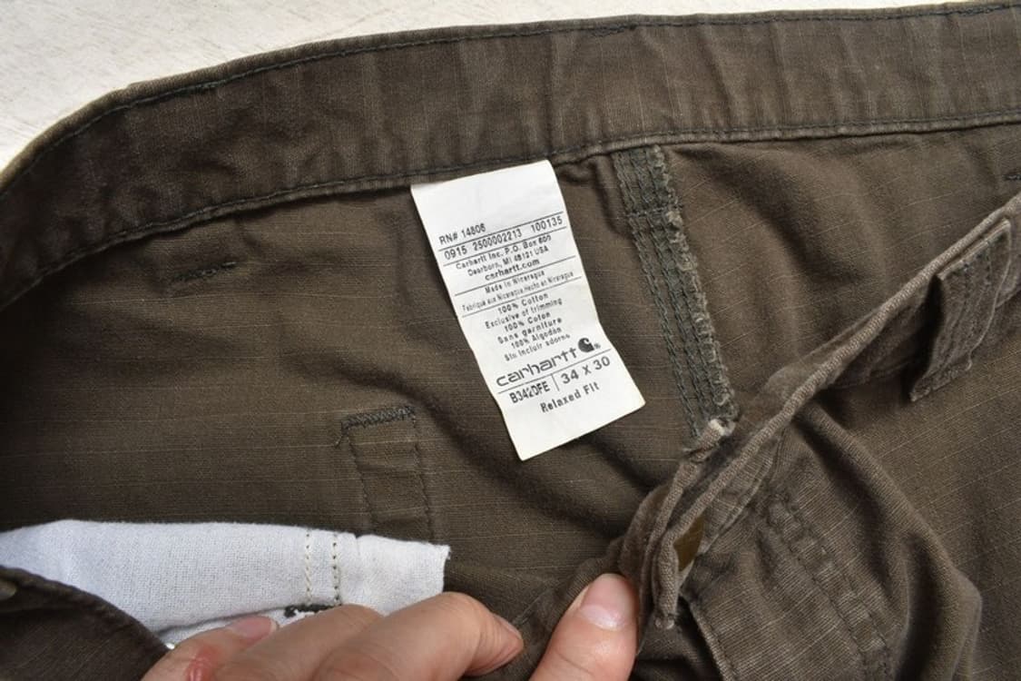 칼하트 워크팬츠 카고바지 34 상품이미지7