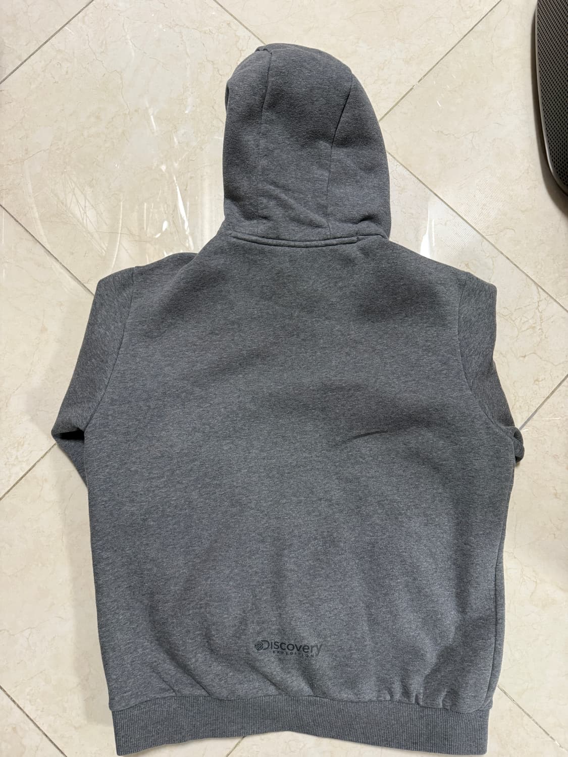 디스커버리 후드티 그레이 100 상품이미지2