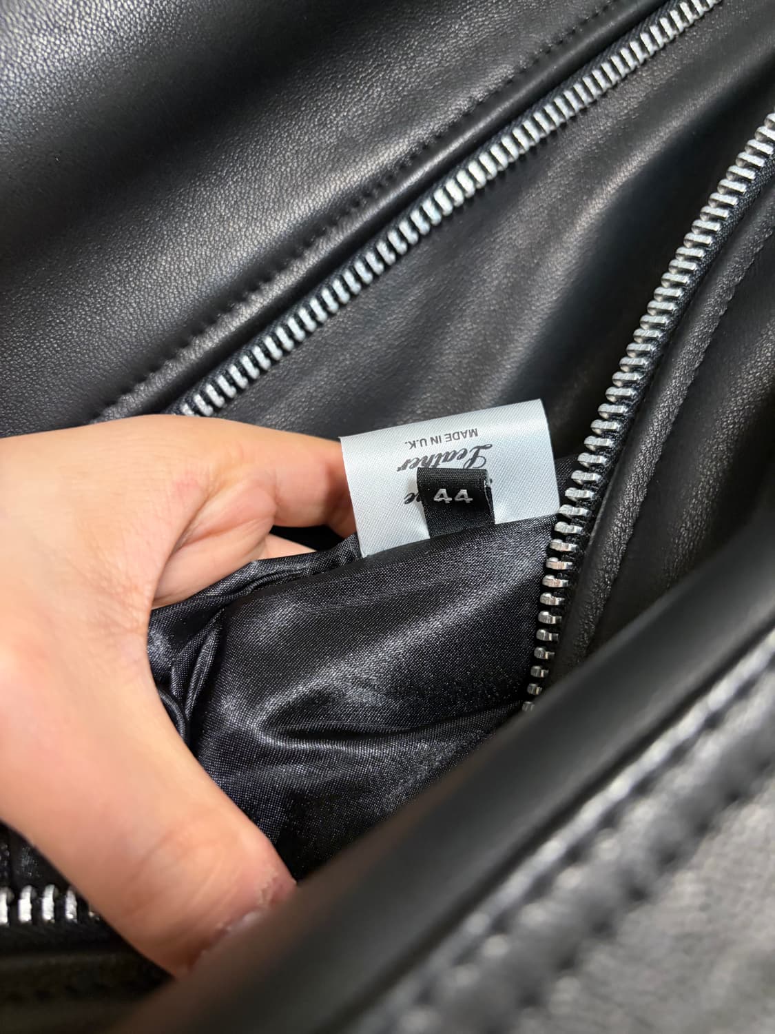 [44, 105] 루이스레더 런던레더맨 하이웨이 패트롤 자켓 상품이미지7