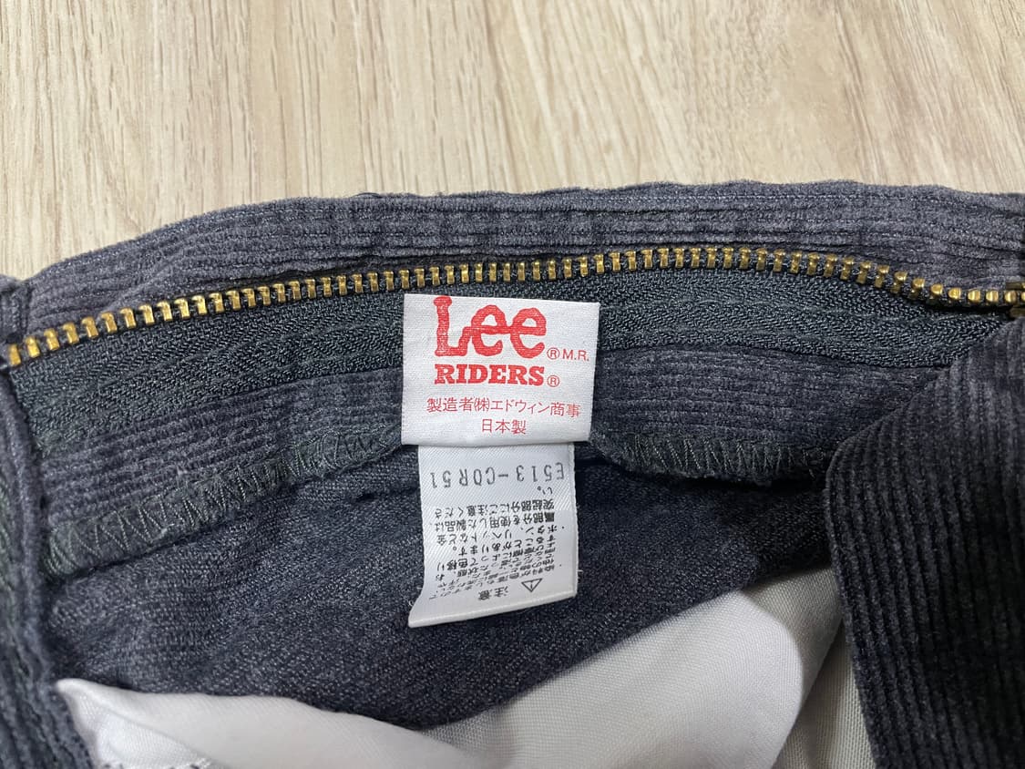 28~29) Lee 재팬 여성 코듀로이 부츠컷(일본제)RRL&LVC&폴로 상품이미지4