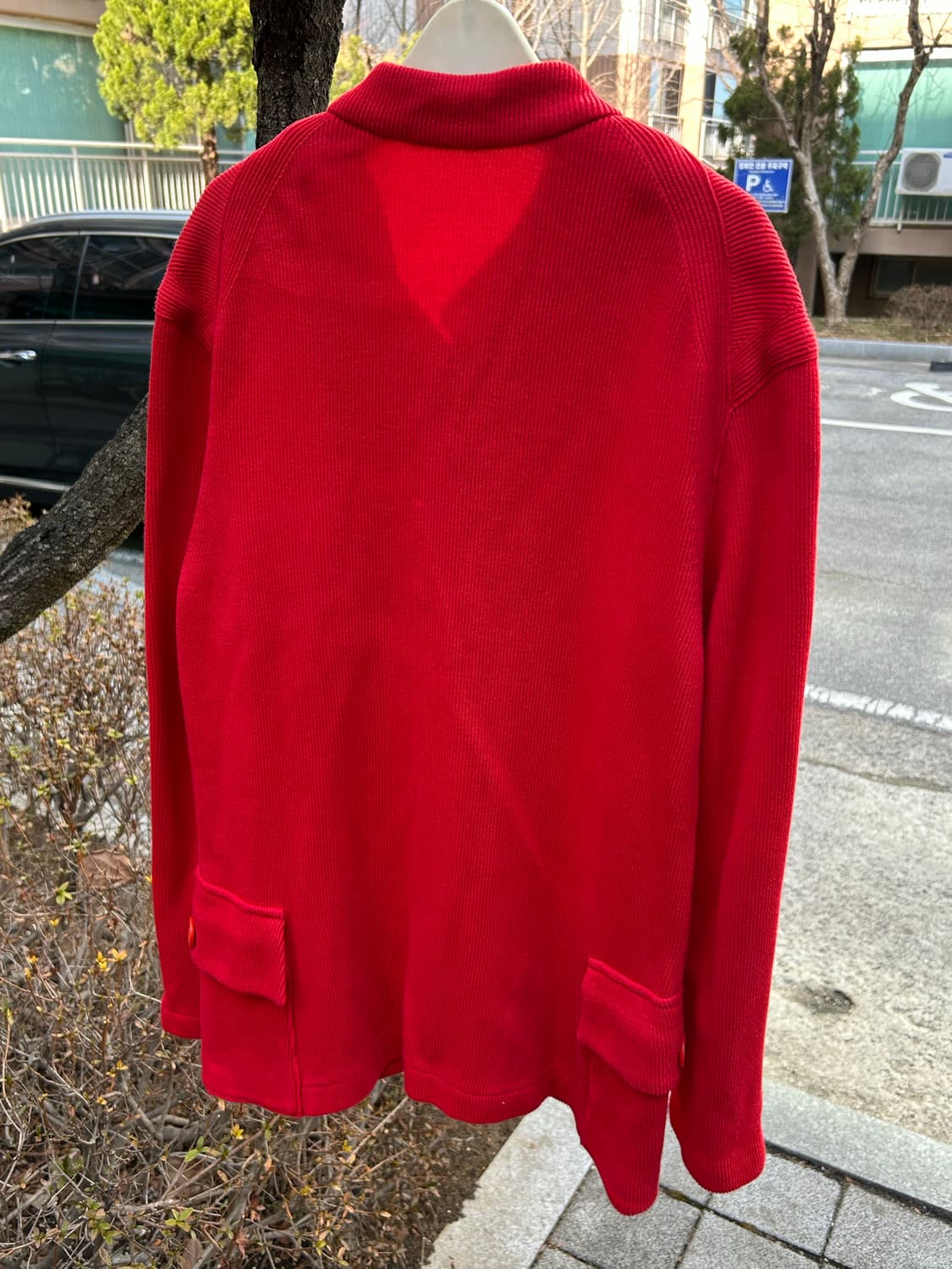 요지야마모토 뿌르옴므 08ss 레드 자켓 상품이미지3