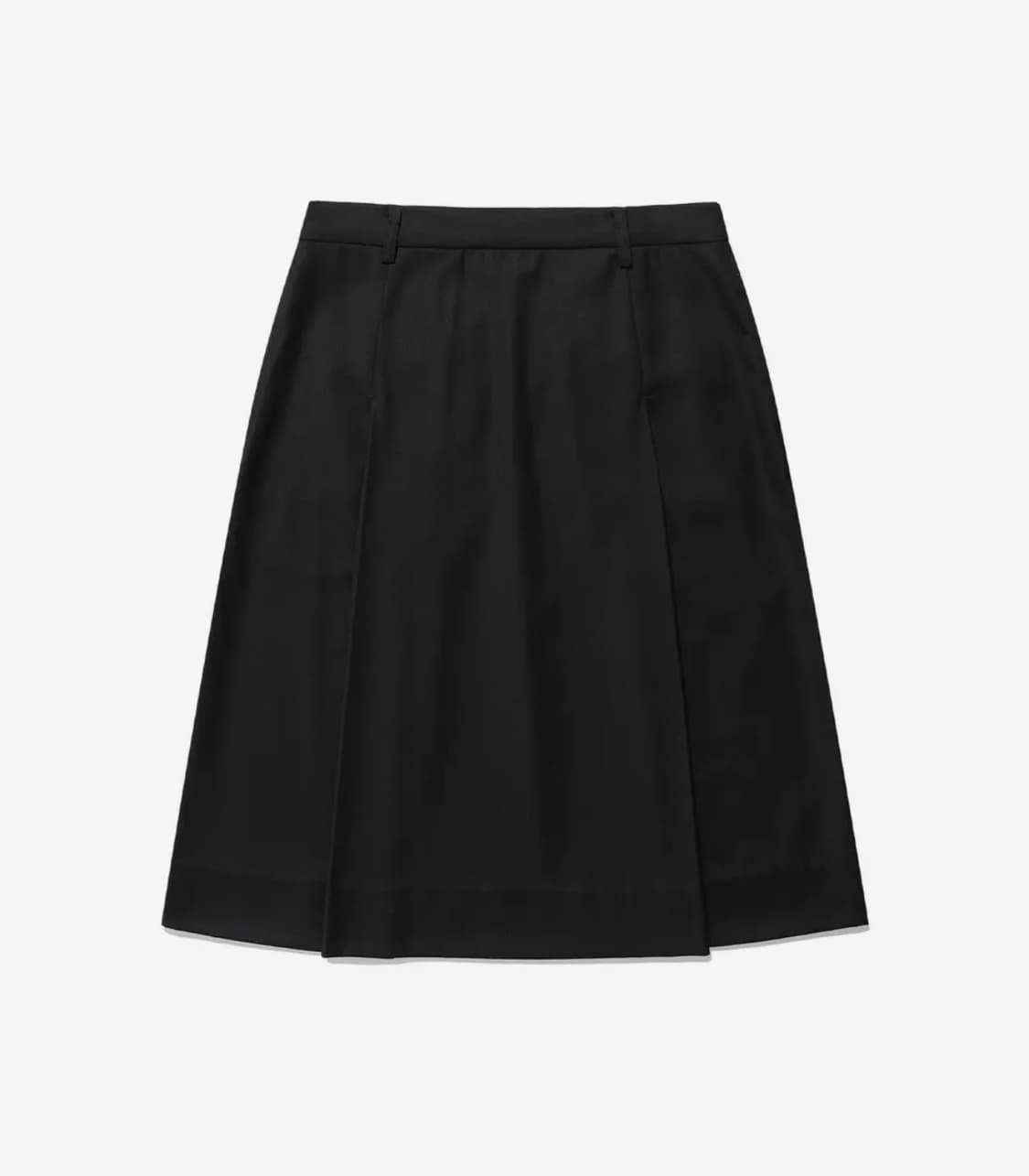 FFATS 플리츠 레이어드 스커트 팬츠 s 블랙 상품이미지3