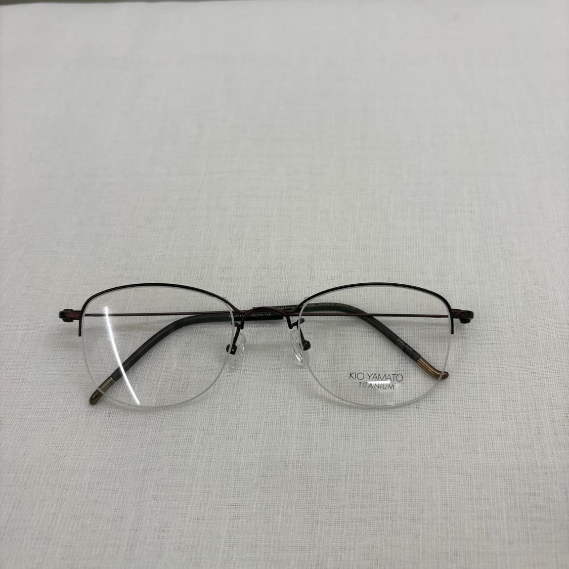 KIO YAMATO 키오야마토 브라운 반무테 상품이미지3