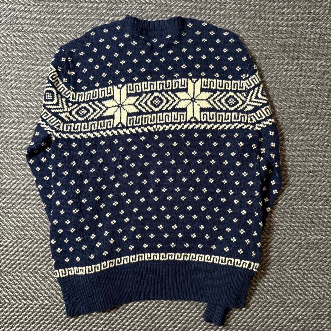 폴로 랄프로렌 노르딕 네이비 니트(M) 상품이미지2