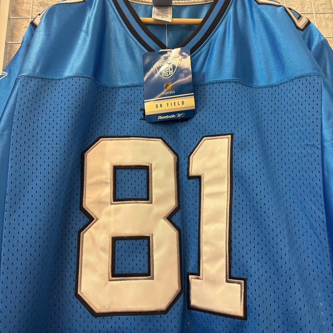 NFL X 리복 디트로이트 라이온즈 유니폼 져지 L 상품이미지5