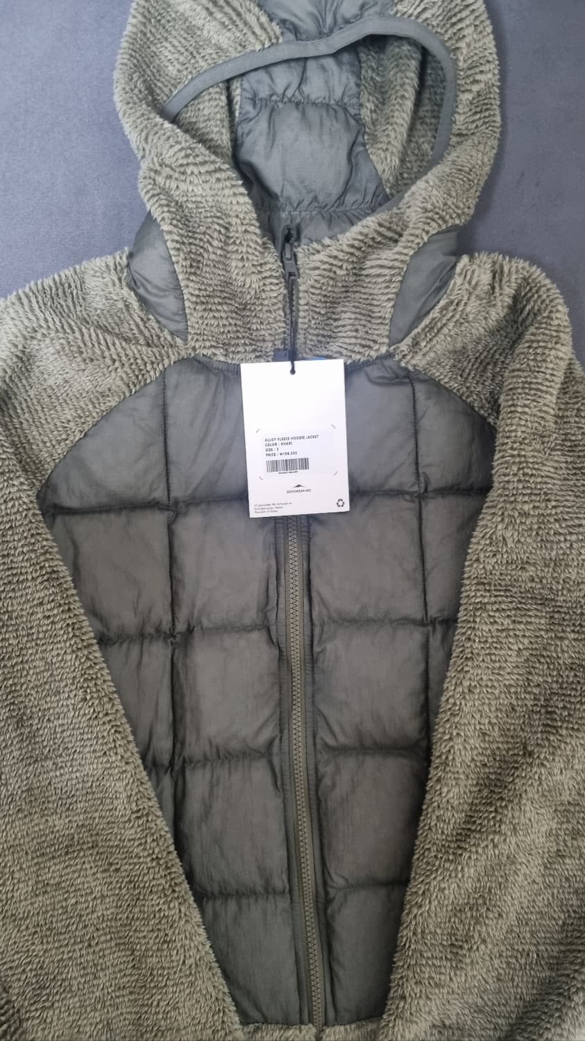 Goyowear 알로이 플리스 후디 자켓 상품이미지4