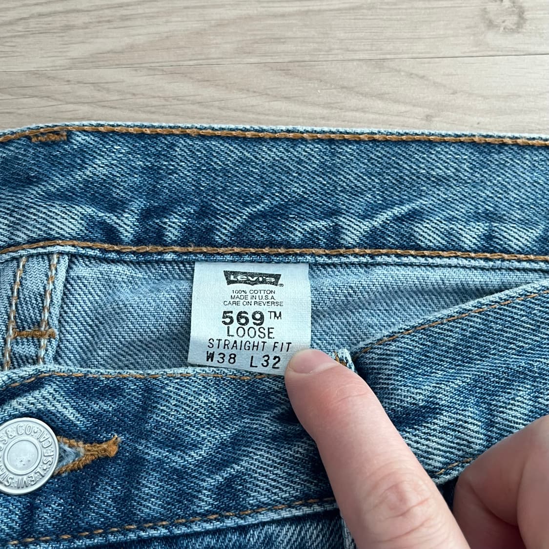 [38X32] 빈티지 usa 리바이스 569 상품이미지2