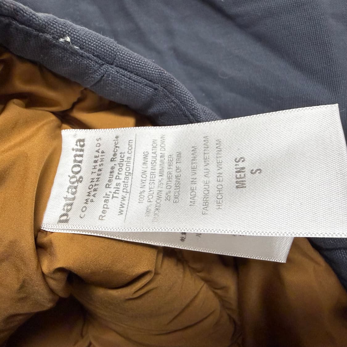 파타고니아 비비 다운 푸퍼 배색 패딩 95 상품이미지3