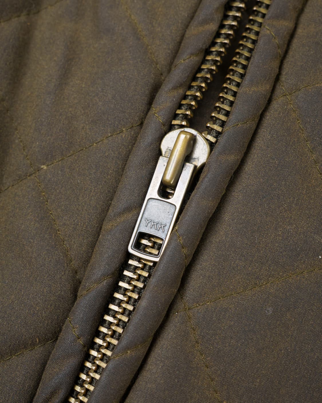 (L) 폴로 왁스 코튼 퀼팅 봄버 자켓 상품이미지3