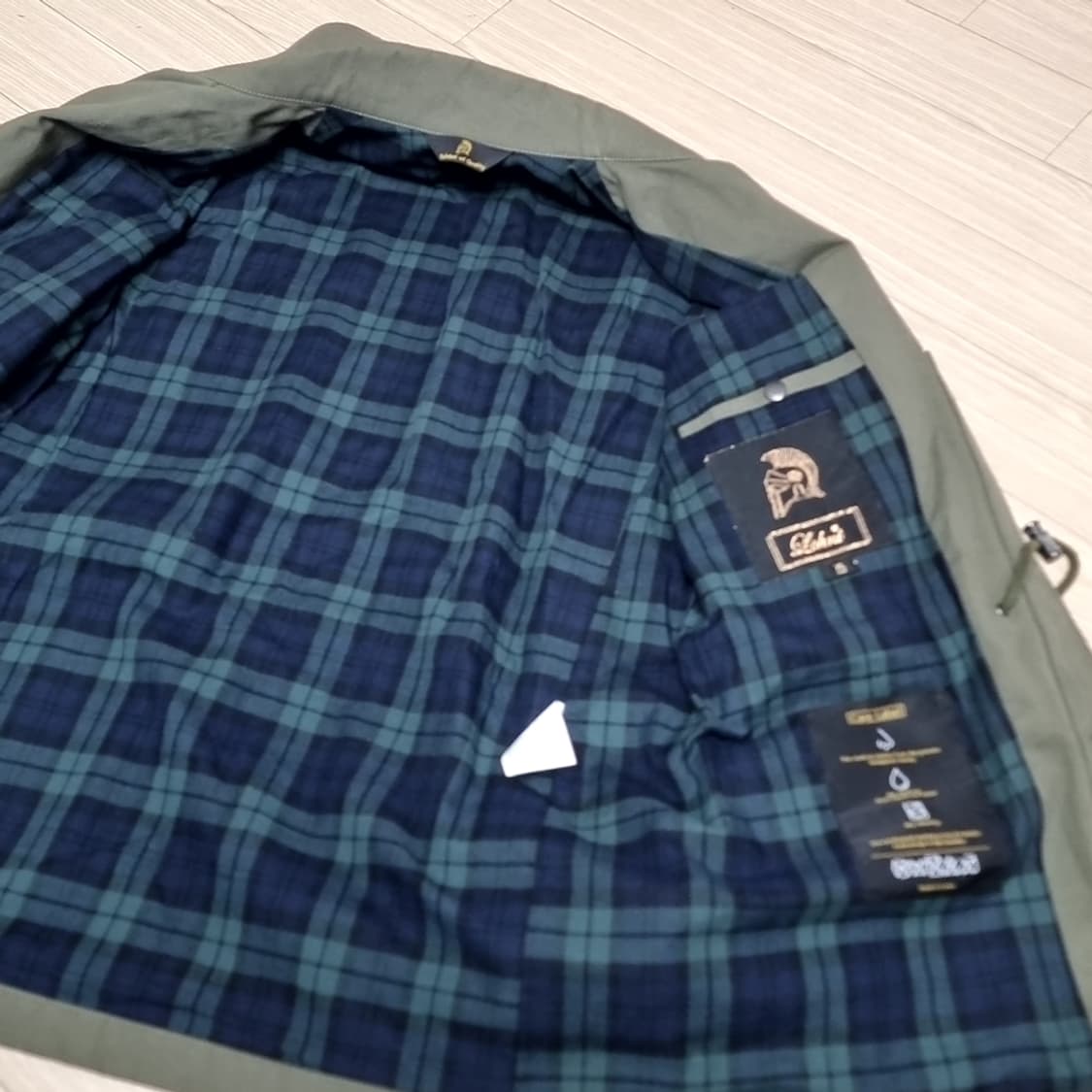 론트 밀리터리 m43 복각 카키색 야상 점퍼 자켓(105) 상품이미지4